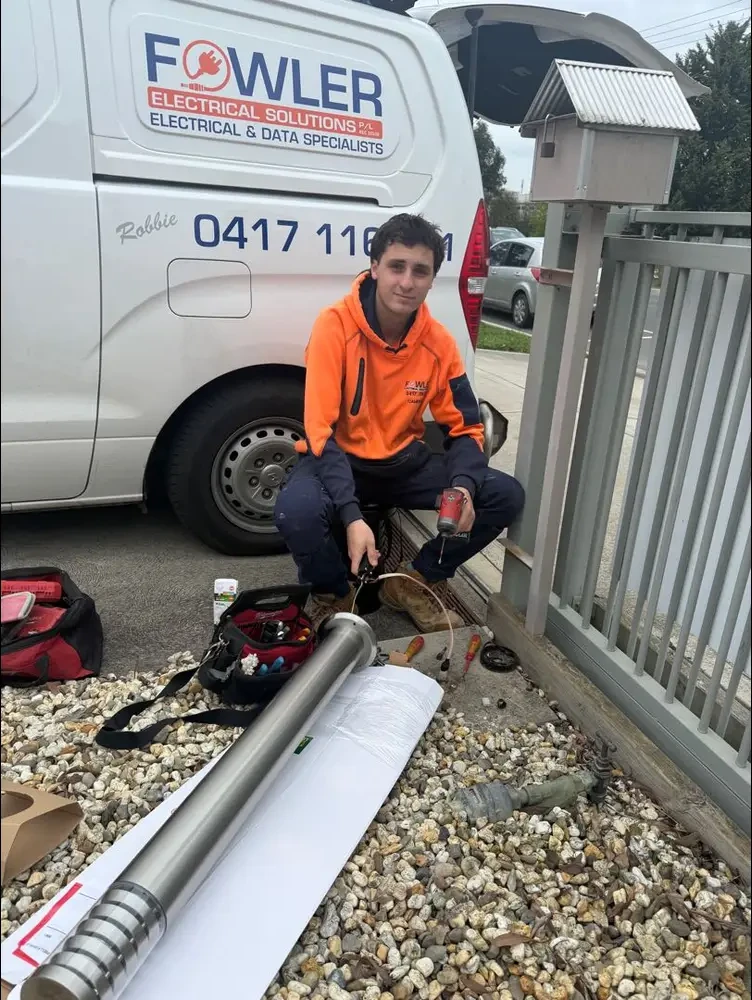 Electrical and data pit works